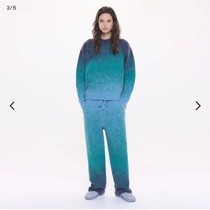 Madhappy Fuzzy Knit Gradient Sweatpants